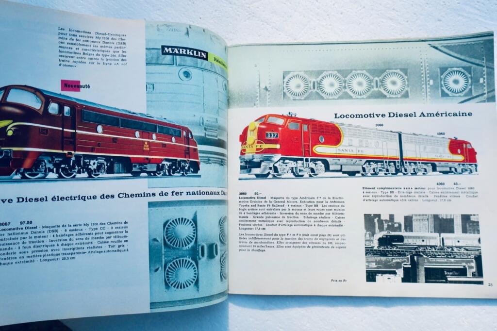 zug Train Märklin & Cie: Märklin. vers 1964/65 Katalog
