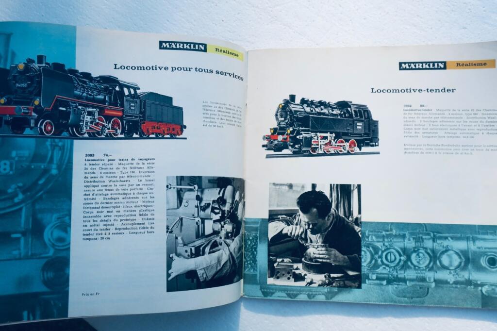 zug Train Märklin & Cie: Märklin. vers 1964/65 Katalog