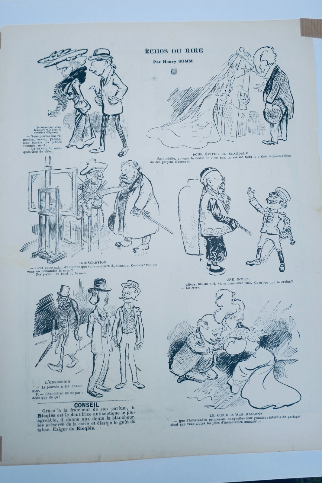 18 Farblithografien von Roubille