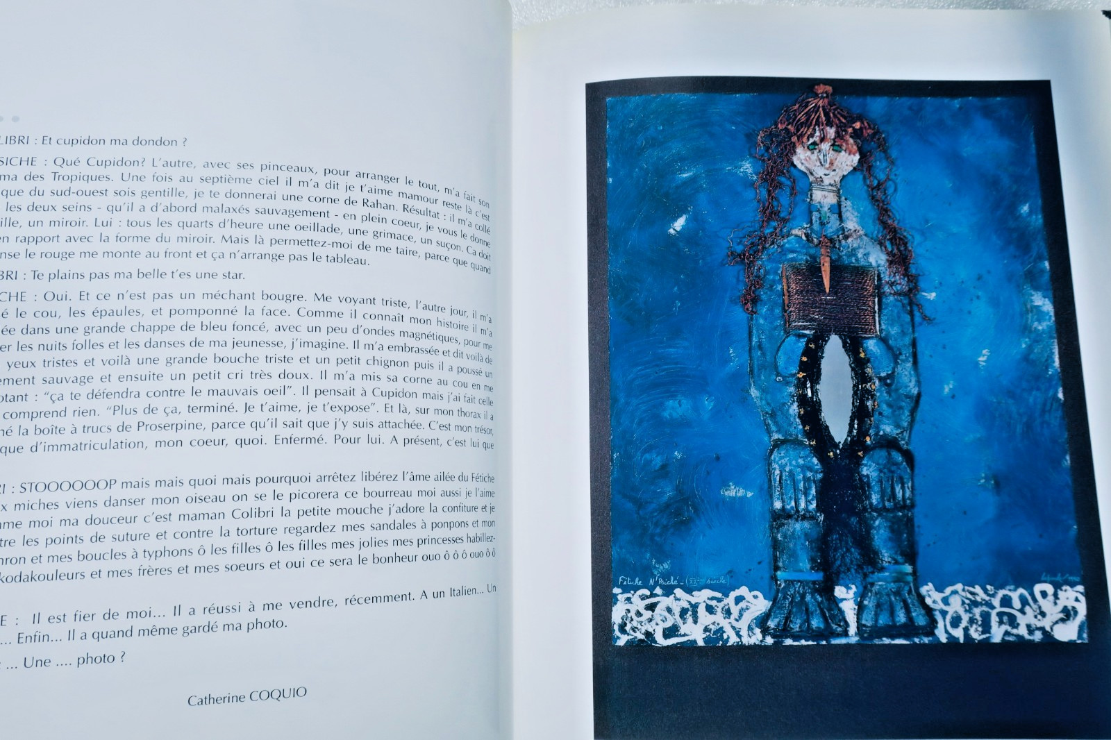 Alain Laborde: *Dix années de peinture, 1984–1994* with inscription