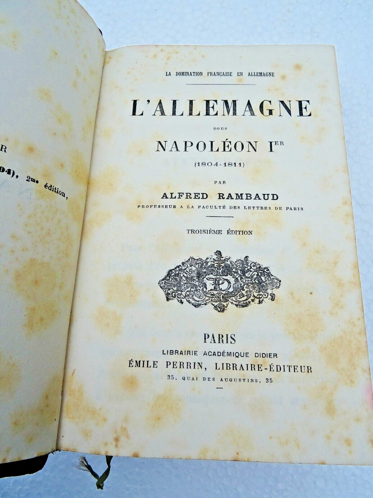 Deutschland RAMBAUD DEUTSCHLAND UNTER NAPOLEON I. 1804–1811