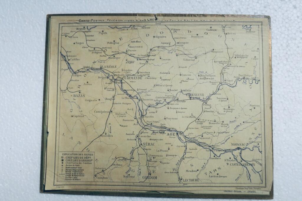 Post- und Telegrafen-Almanach 1907 Lot-et-Garonne Jagd