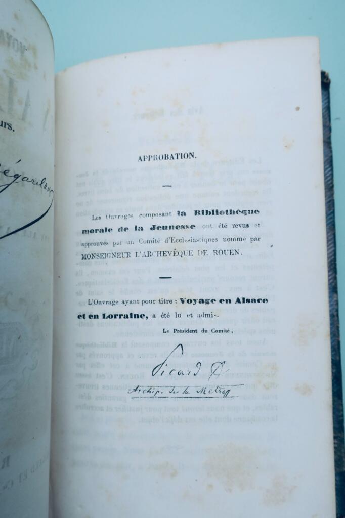 Alsace et en Lorraine MULLER Voyage en Alsace et en Lorraine 1857
