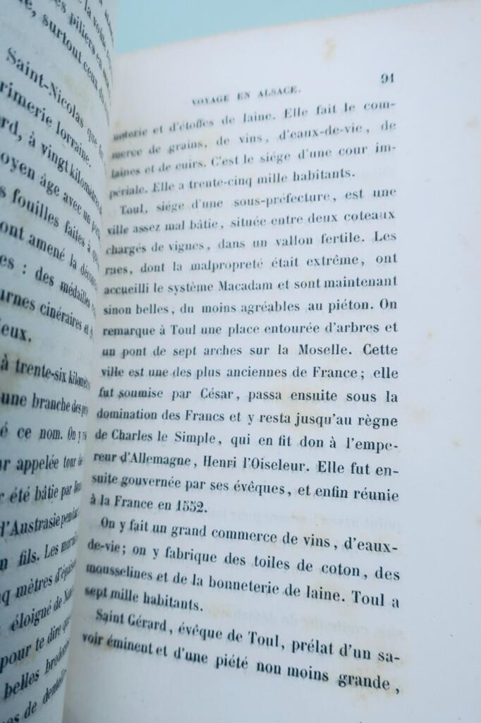 Alsace et en Lorraine MULLER Voyage en Alsace et en Lorraine 1857