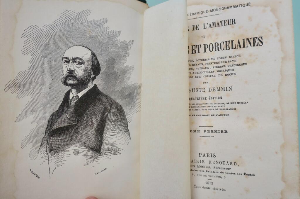 Demmin. アマチュール・ド・ファイアンス・エ・ポルセラン:テール・キュイト、ポトリー… 1873
