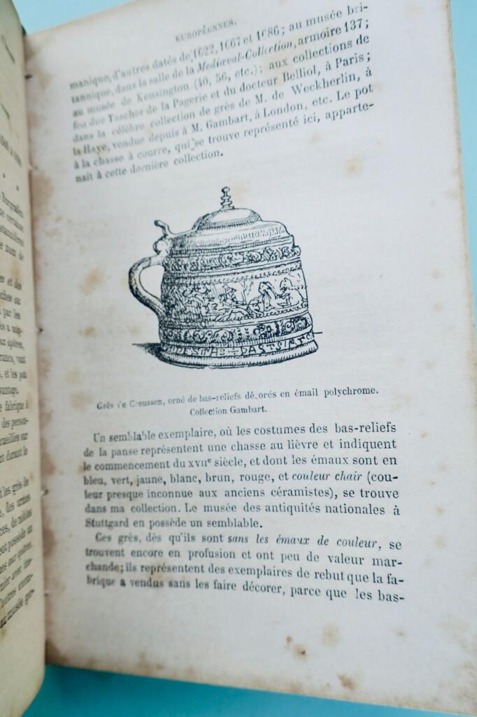 Demmin. アマチュール・ド・ファイアンス・エ・ポルセラン:テール・キュイト、ポトリー… 1873