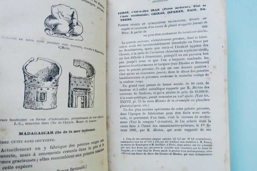 Demmin. アマチュール・ド・ファイアンス・エ・ポルセラン:テール・キュイト、ポトリー… 1873