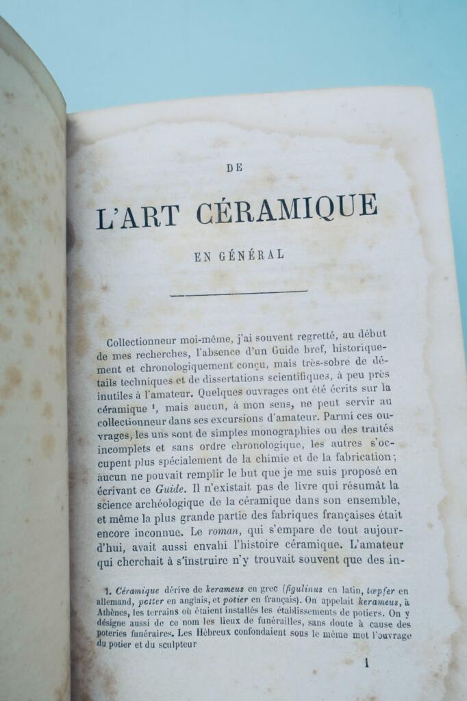 Demmin. アマチュール・ド・ファイアンス・エ・ポルセラン:テール・キュイト、ポトリー… 1873