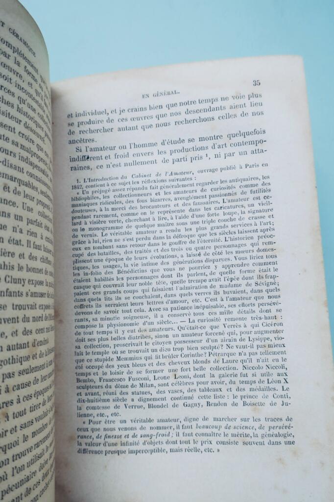 Demmin. アマチュール・ド・ファイアンス・エ・ポルセラン:テール・キュイト、ポトリー… 1873
