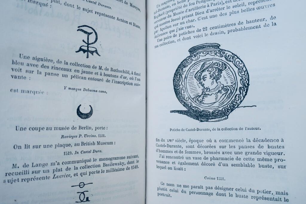 Demmin. アマチュール・ド・ファイアンス・エ・ポルセラン:テール・キュイト、ポトリー… 1873