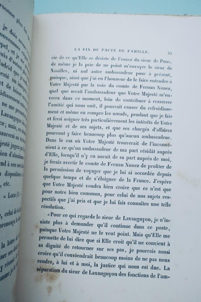 AMBASSADE FRANÇAISE EN ESPAGNE PENDANT LA RÉVOLUTION 1789-1804