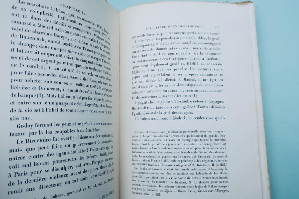 AMBASSADE FRANÇAISE EN ESPAGNE PENDANT LA RÉVOLUTION 1789-1804