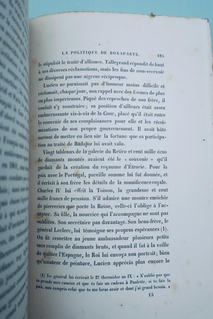 AMBASSADE FRANÇAISE EN ESPAGNE PENDANT LA RÉVOLUTION 1789-1804