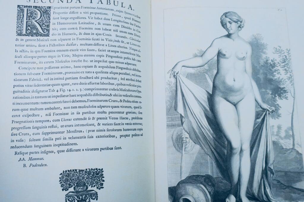 Anatomia corporum humanorum centum et viginti tabulis 1750