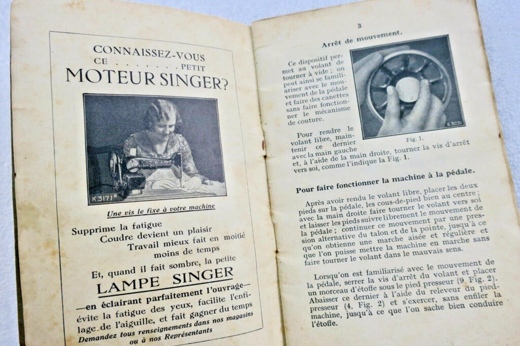 Singer Sewing Machine Model 15K88 User Guide