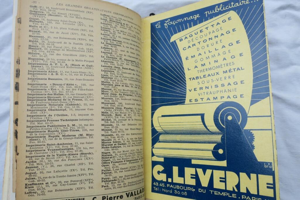 1948 Directory for Graphic Industry Executives