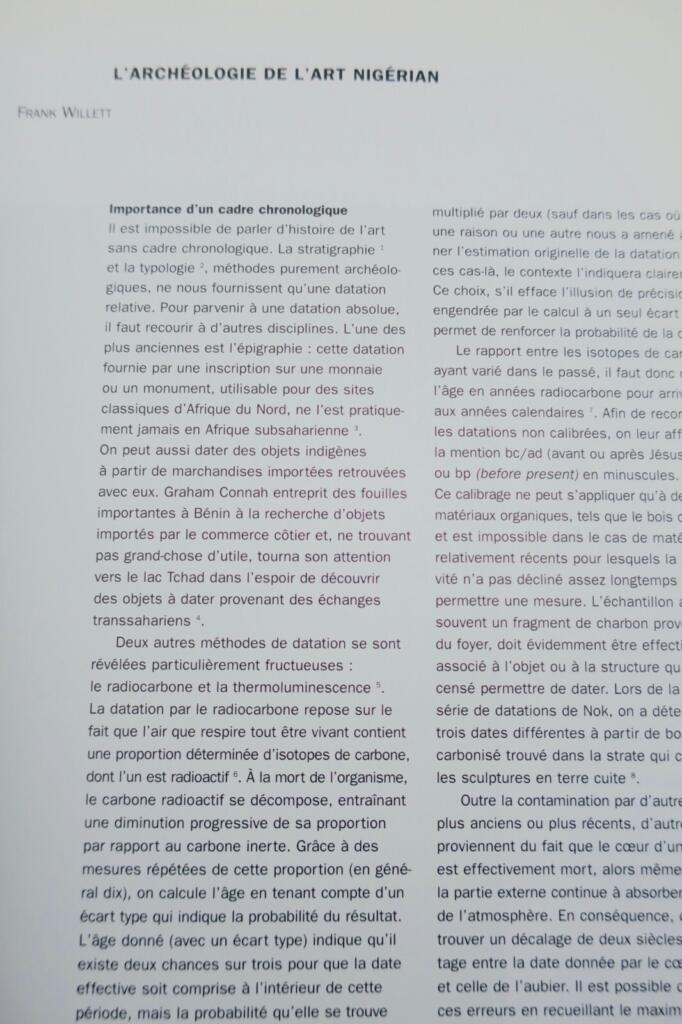 Nigerianische Kunst aus dem Musée des Arts d'Afrique et d'Océanie