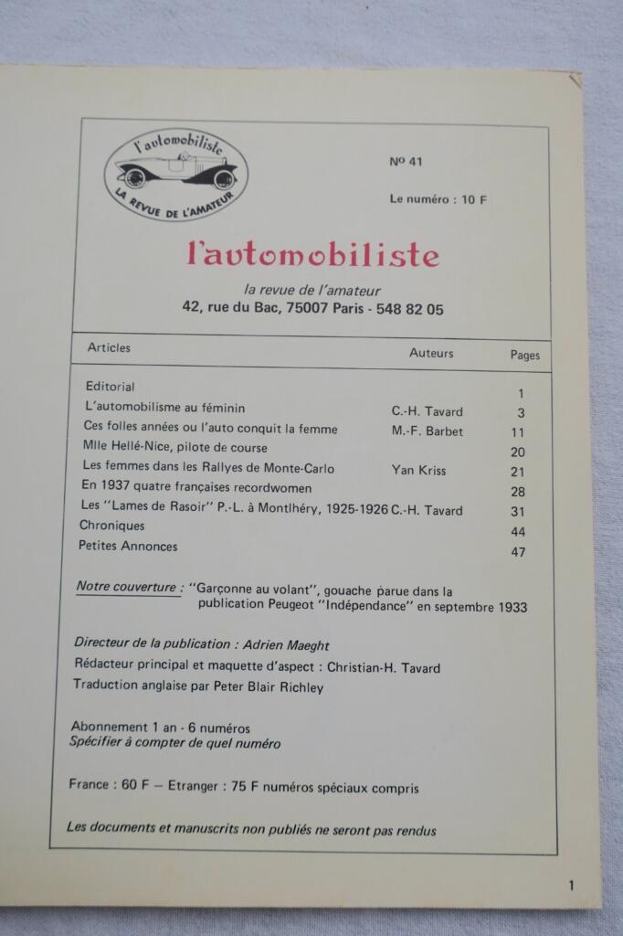 Automobilist Review No. 41 (1976)