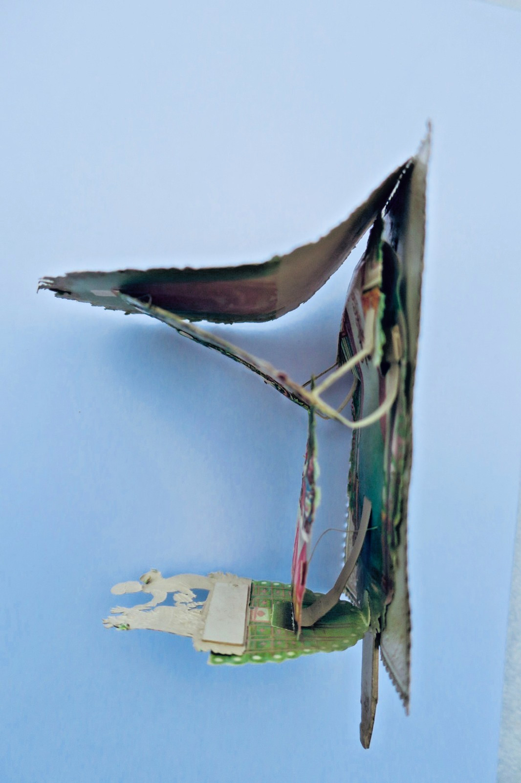 Belle Époque sliding card, 80 x 120 mm