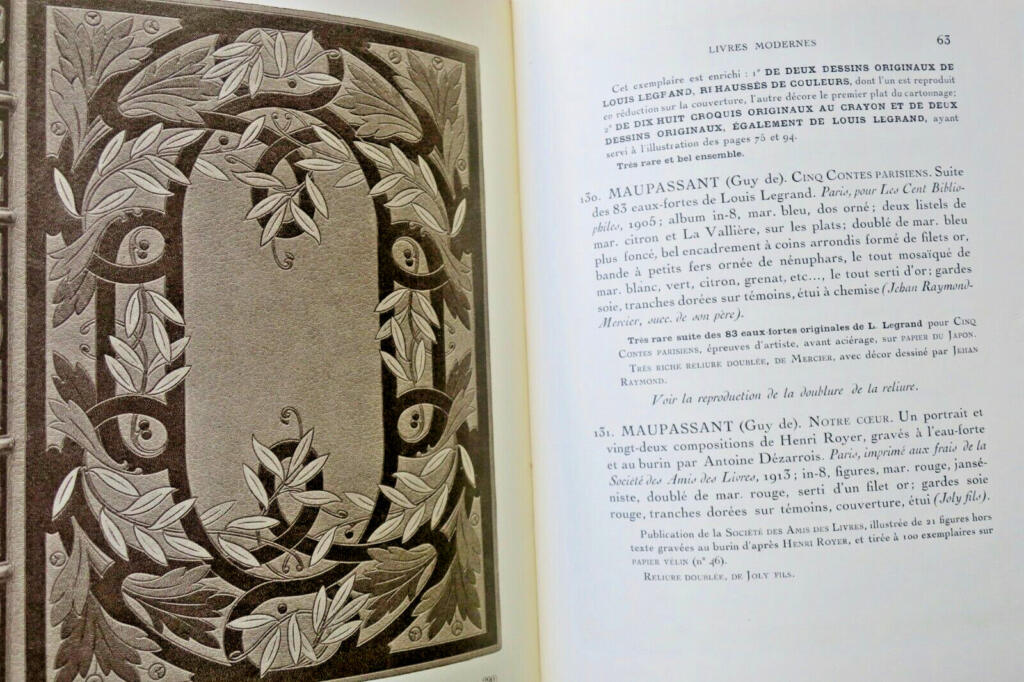 BERALDI Bibliothèque Henri Beraldi 1935