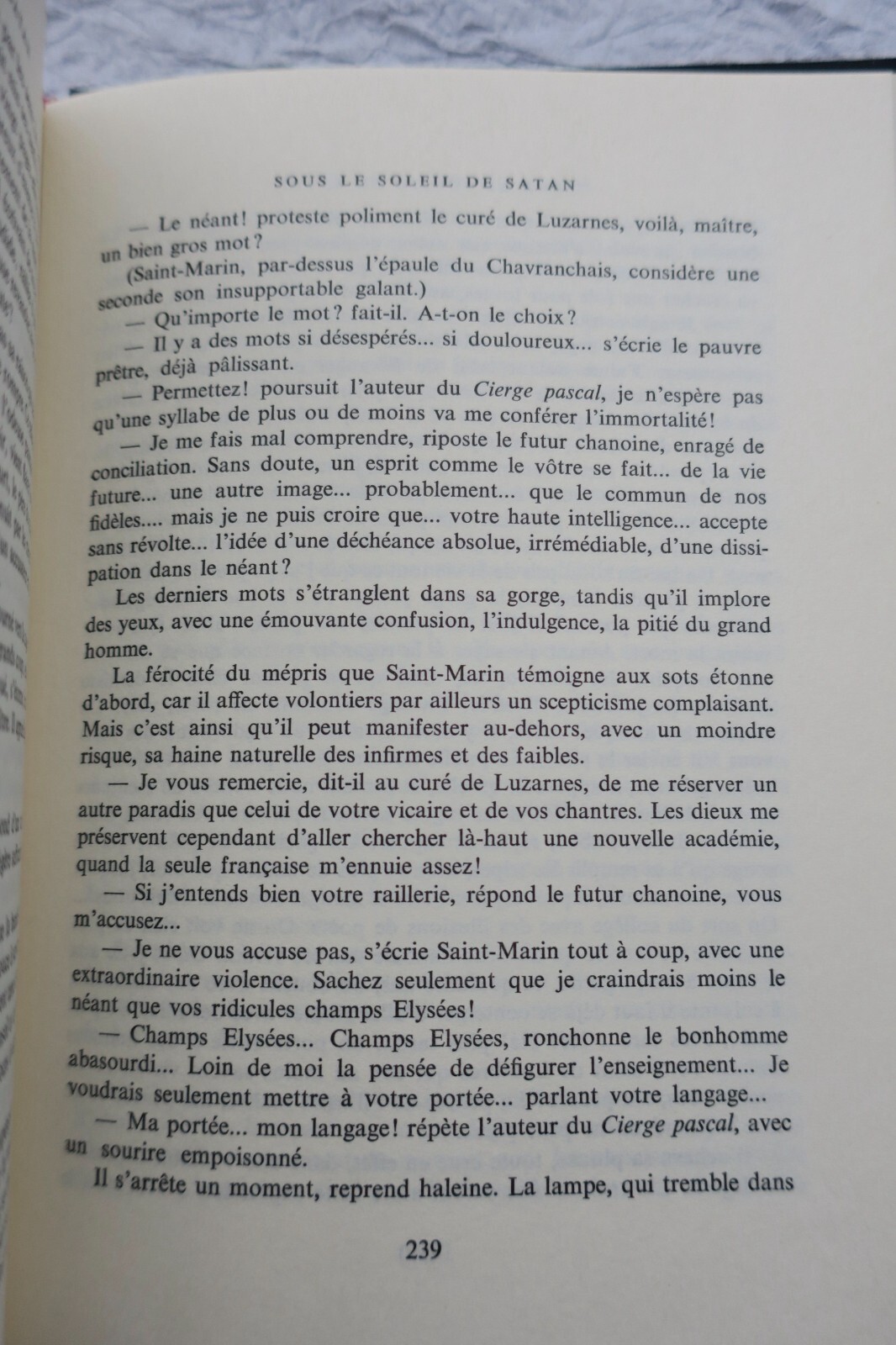 Bernanos, Georges: Unter der Sonne Satans – Roman
