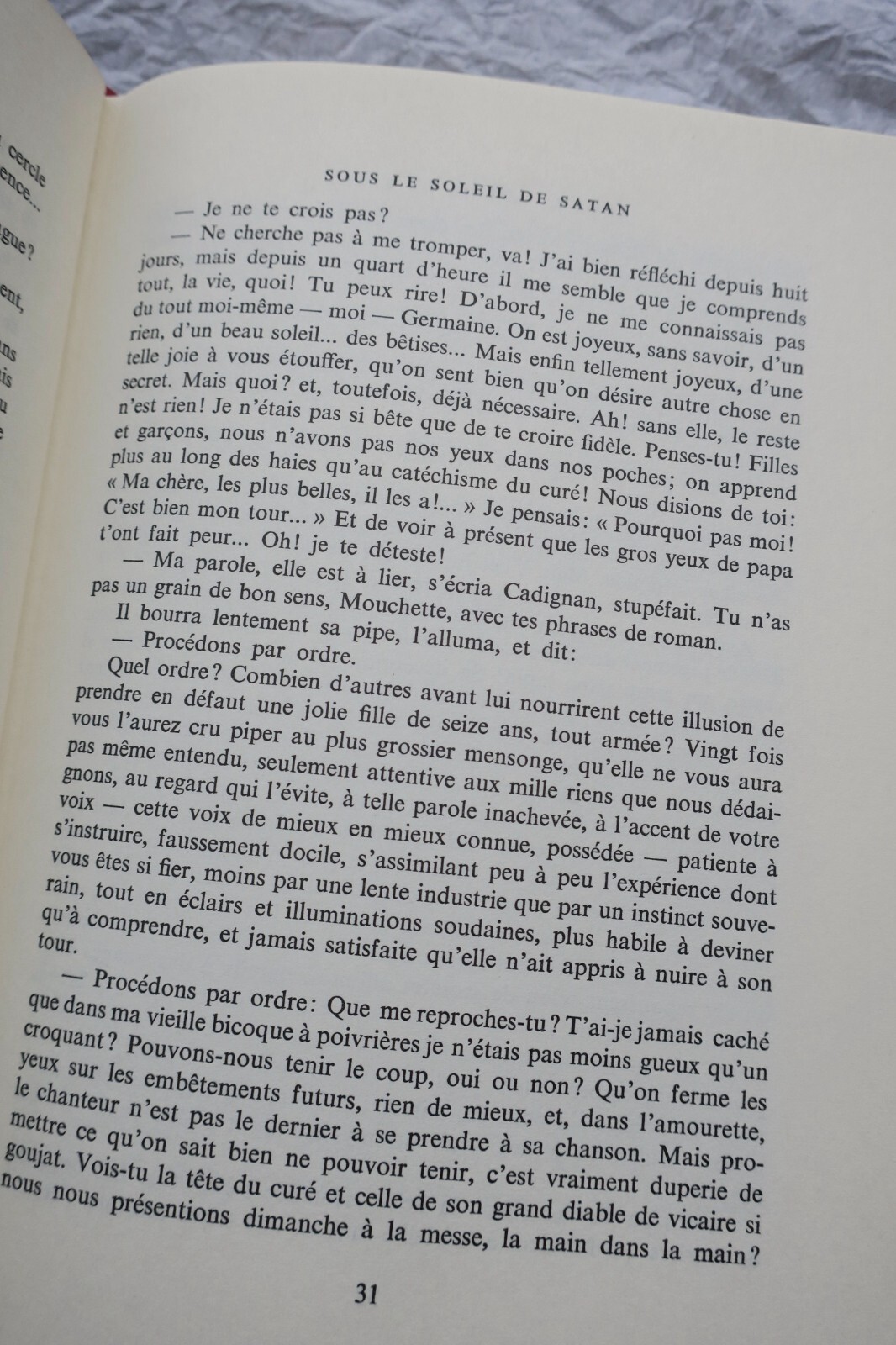 Bernanos, Georges: Unter der Sonne Satans – Roman