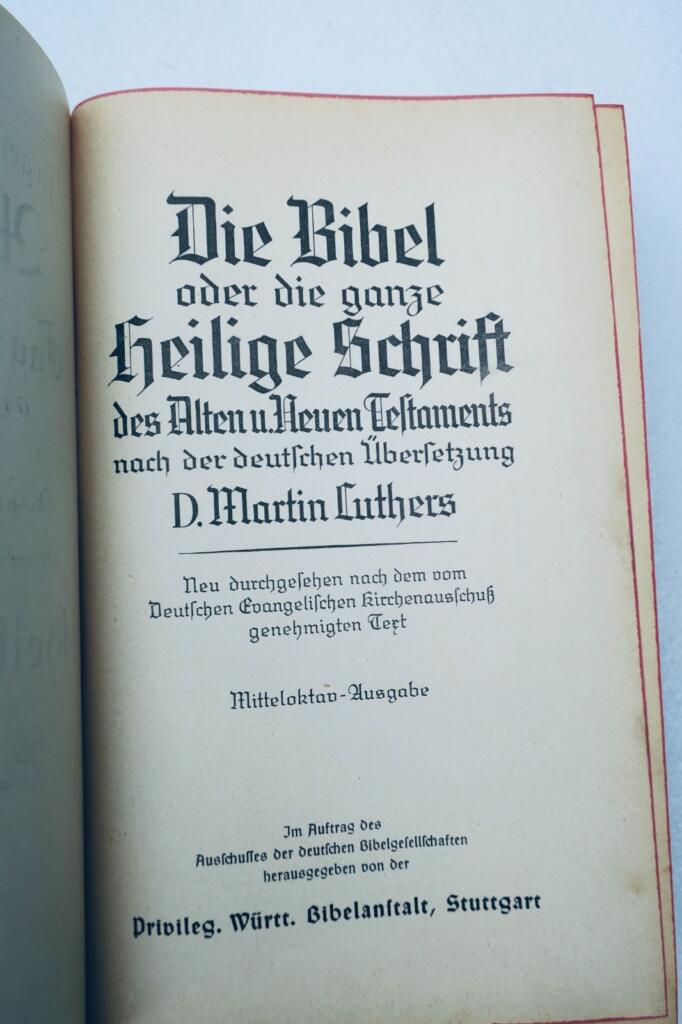 Luthers deutsche Bibel in Deluxe-Taschenausgabe
