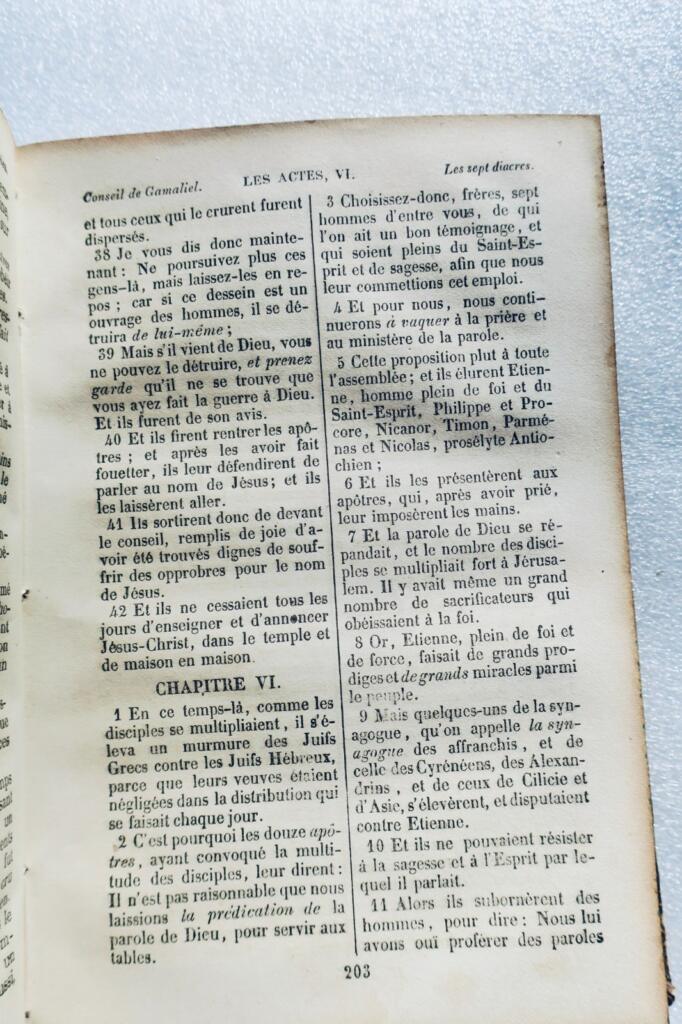 Revised New Testament from 1839