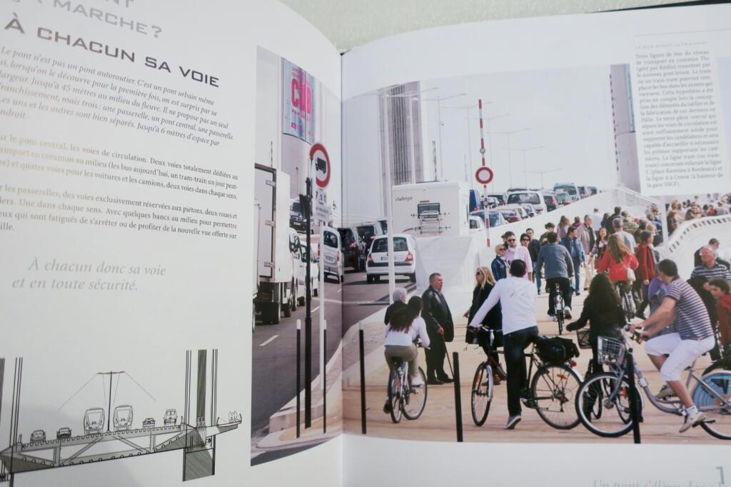 BORDEAUX : PONT JACQUES CHABAN DELMAS – UN PONT S ELEVE DANS LA VILLE