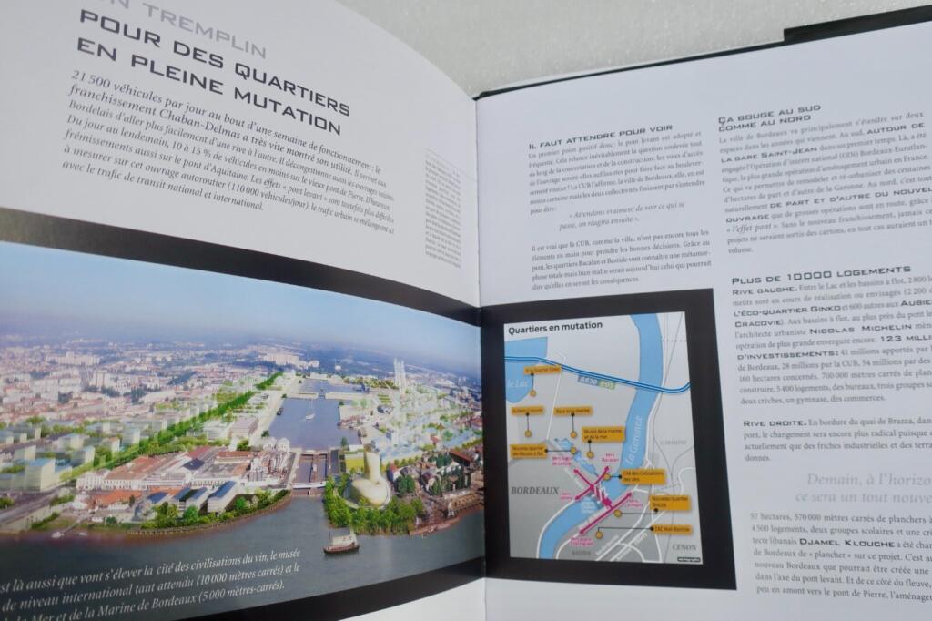 BORDEAUX : PONT JACQUES CHABAN DELMAS – UN PONT S ELEVE DANS LA VILLE