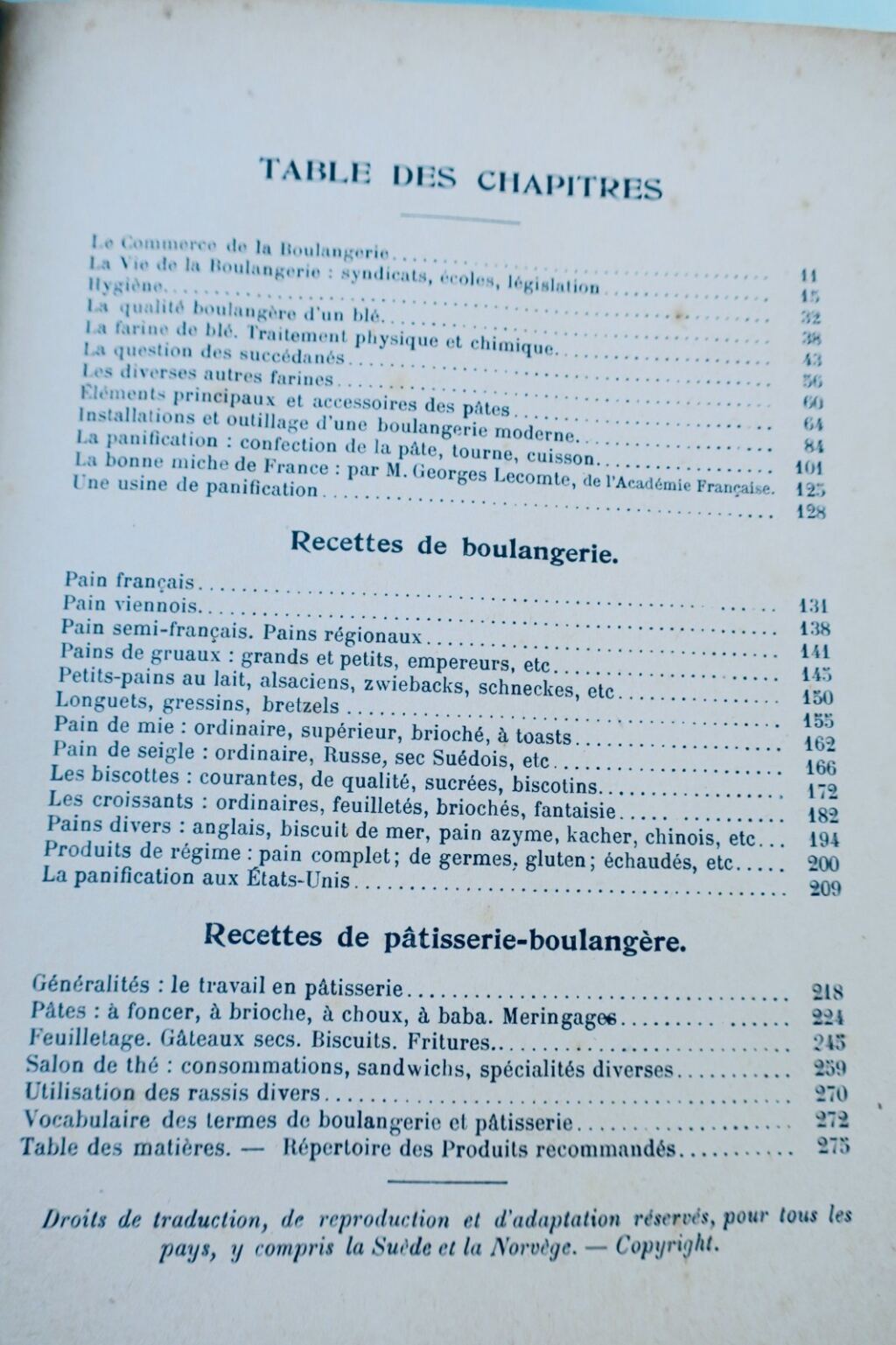 Boulangerie d’aujourd’hui. Recettes pratiques…