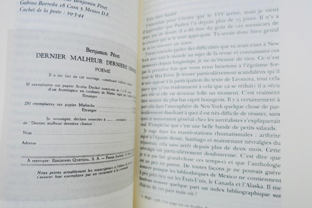 Korrespondenz zwischen zwei Schriftstellern