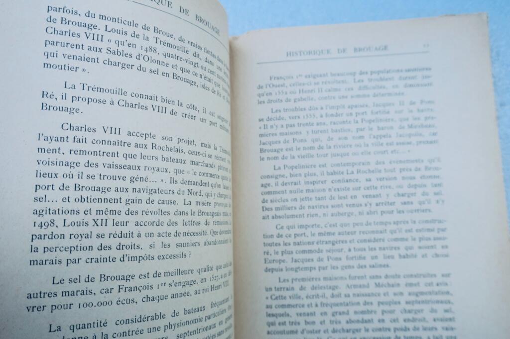 Brouage: Kleine Geschichte aus Dokumenten