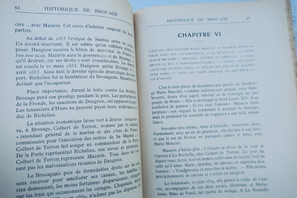 Brouage: Kleine Geschichte aus Dokumenten