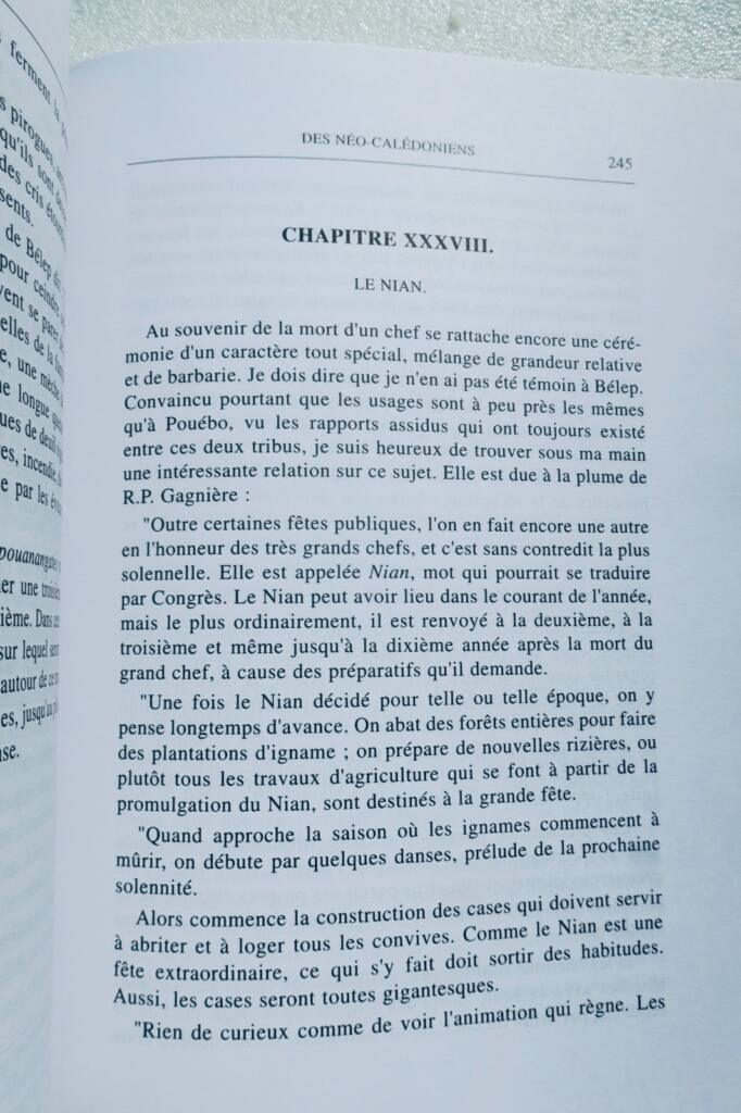 Calédonie LAMBERT, Père Moeurs et superstitions des néo-calédoniens