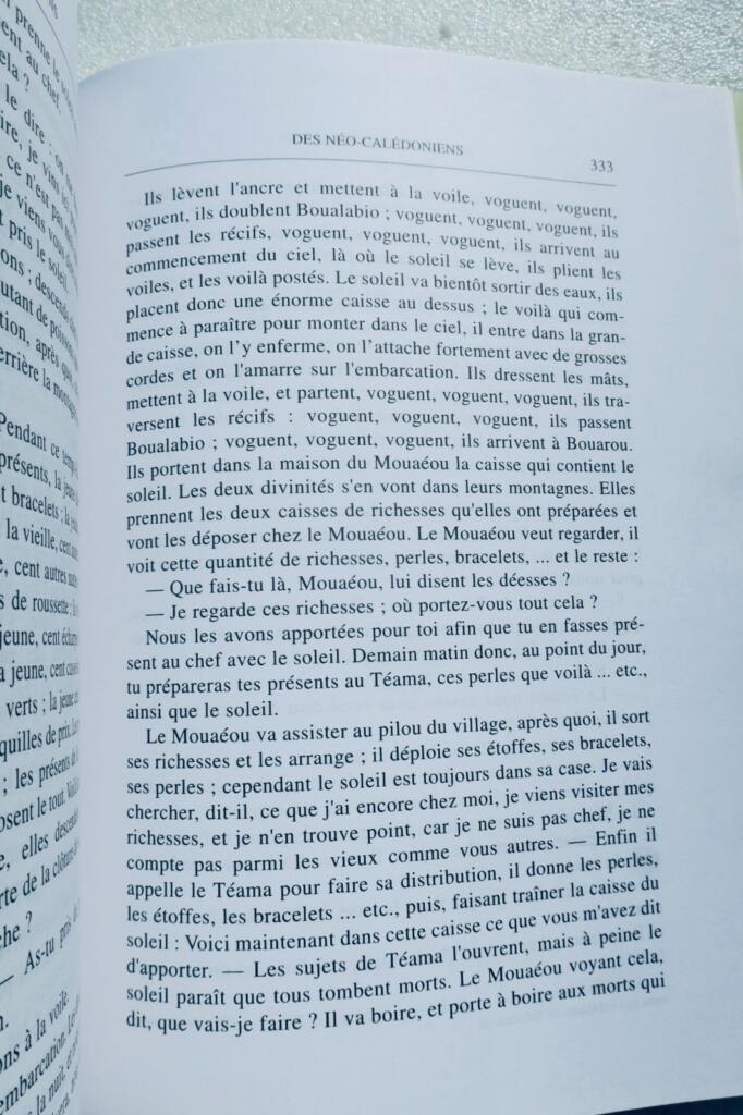 Calédonie LAMBERT, Père Moeurs et superstitions des néo-calédoniens