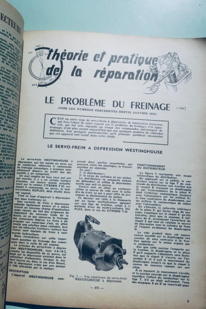 camions Citroën, Peugeot 203… 1956 REVUE TECHNIQUE AUTOMOBILE n°122