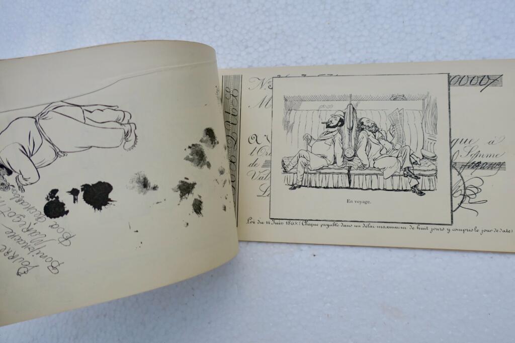 Original checkbook by CARAN D'ACHE