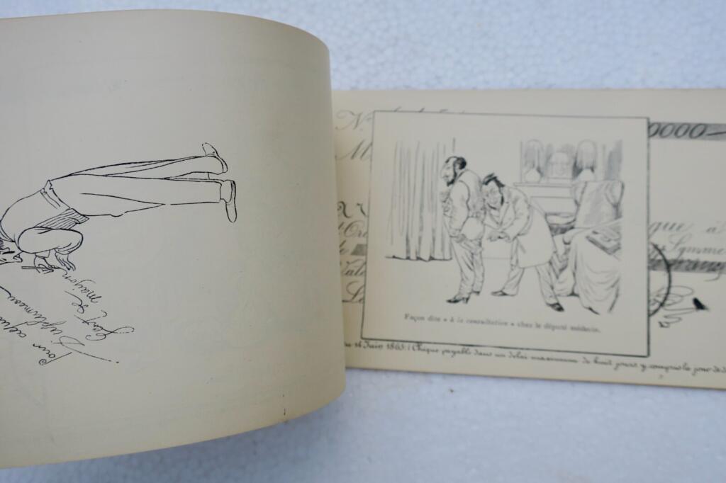 Original checkbook by CARAN D'ACHE