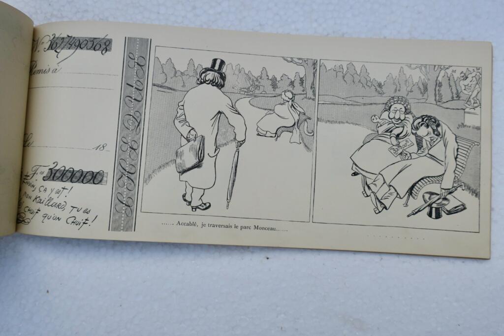 Original checkbook by CARAN D'ACHE