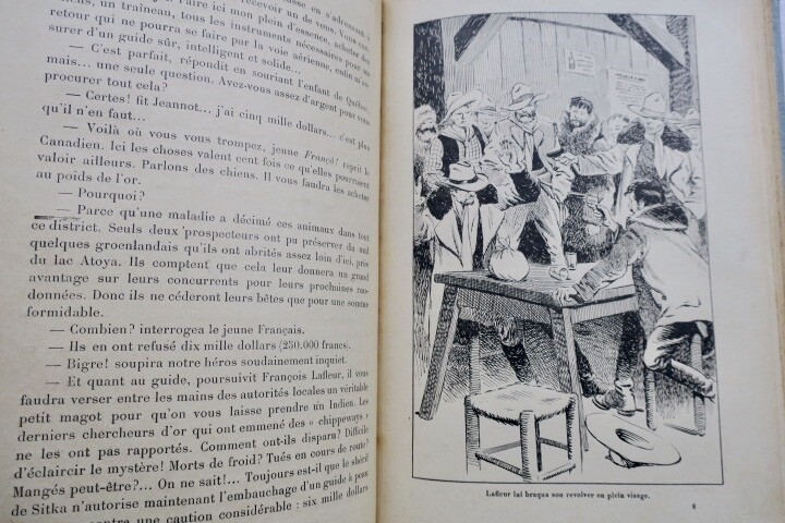 Cartonnage Aventures de Jean Cocasse. Illustrations by René Giffey