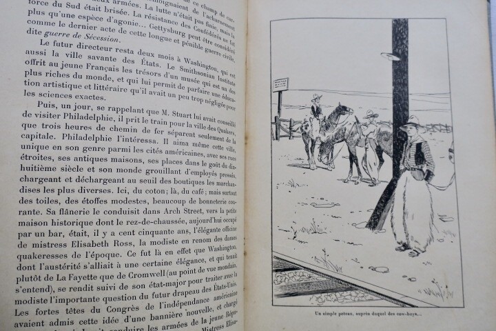 Cartonnage Aventures de Jean Cocasse. Illustrations by René Giffey