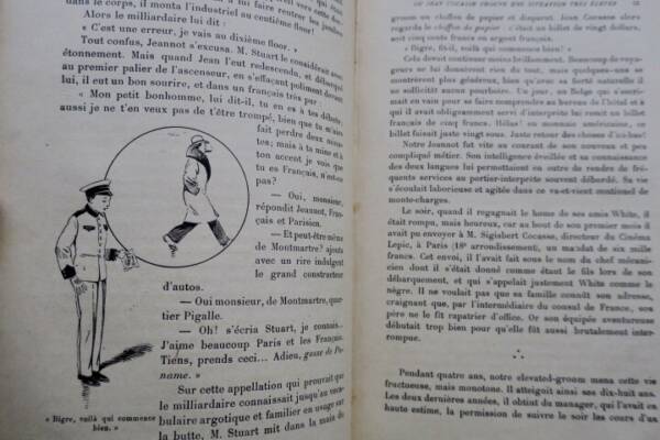 Cartonnage Aventures de Jean Cocasse. Illustrations de René Giffey