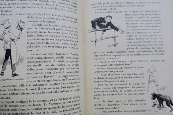 Cartonnage Aventures de Jean Cocasse. Illustrations de René Giffey