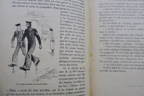 Cartonnage Aventures de Jean Cocasse. Illustrations de René Giffey