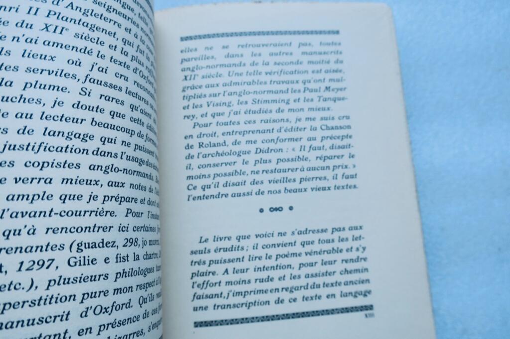 chanson de Roland . Piazza 1922