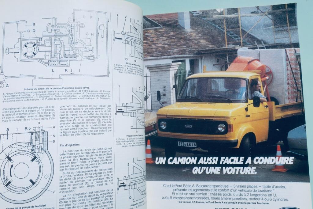 CITROEN H 1000 – 1600 avec moteur Indenor 4.85 4. 88 RTA revue technique N°104