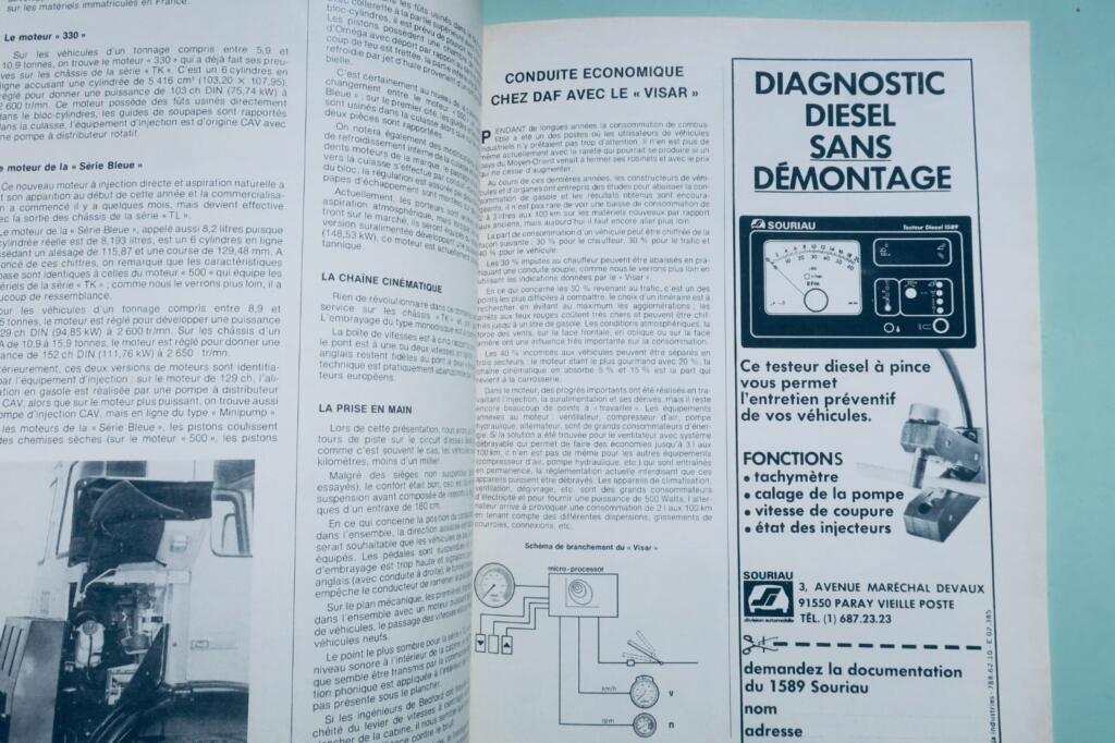 CITROEN H 1000 – 1600 avec moteur Indenor 4.85 4. 88 RTA revue technique N°104