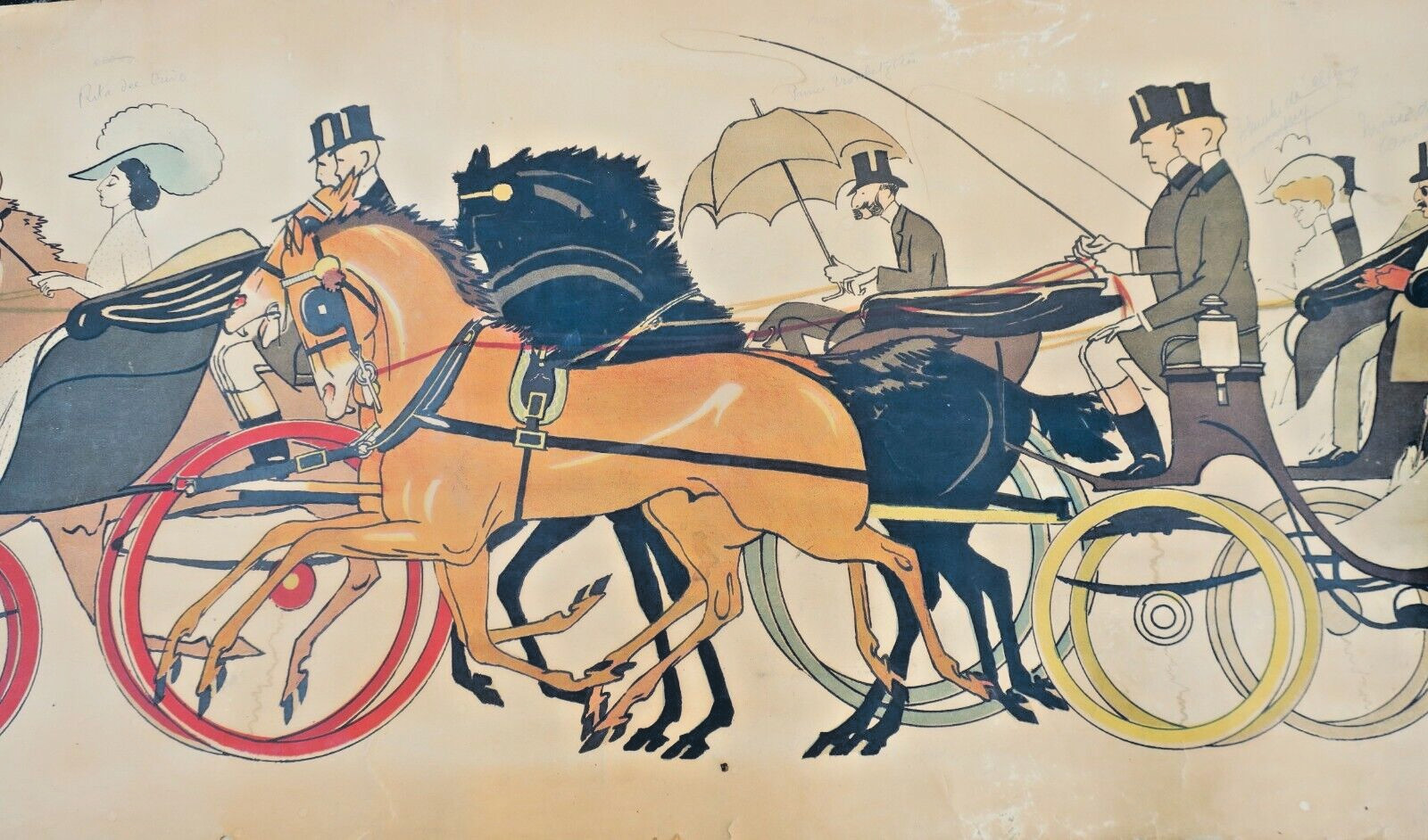 Jockey-Club oder Die Rückkehr der Pferderennen, Mercedes, SEM