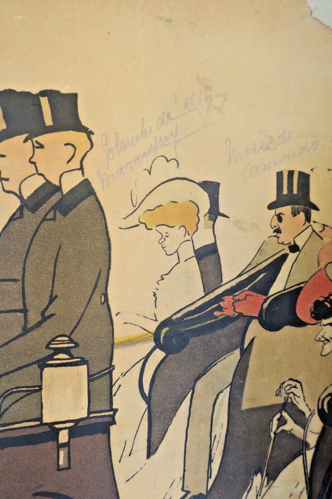 Jockey-Club oder Die Rückkehr der Pferderennen, Mercedes, SEM